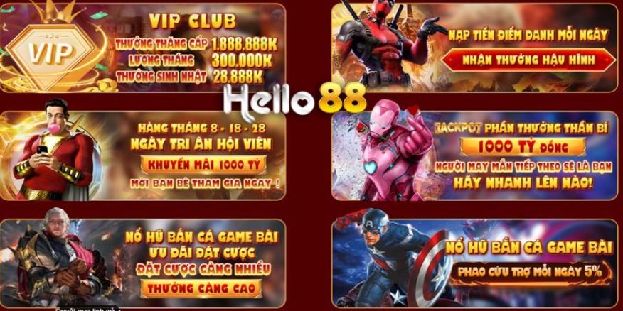 Đôi nét về chương trình khuyến mãi HELLO88